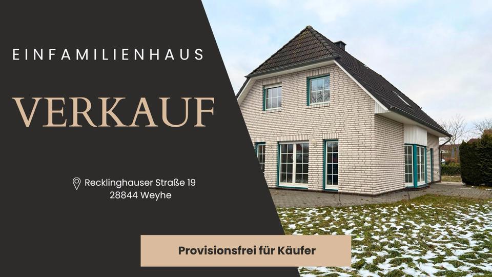 Einfamilienhaus Weyhe - 5 Zimmer, 140 m&sup2;, 467.250&euro; | Angebot:26025349