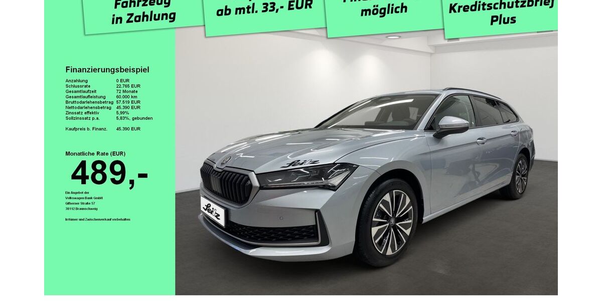 Skoda Superb 10.000 km 44.990 &euro; Kempten 87439
