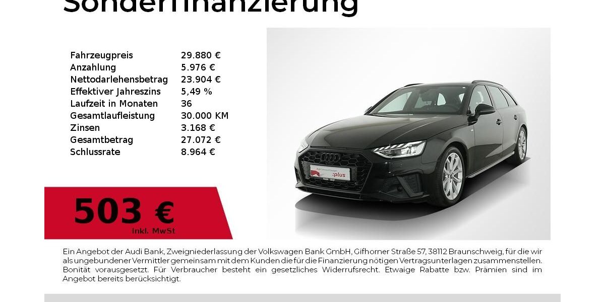 Audi A4 88.171 km 29.880 &euro; Nürnberg 90441