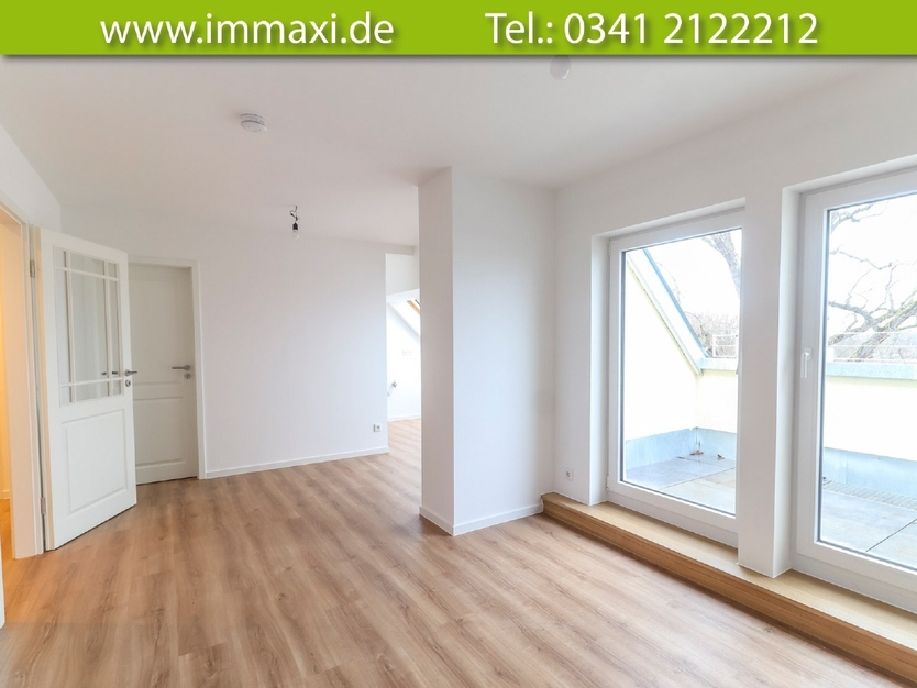 EUTRITZSCH + 2 RAUM MIETWOHNUNG + ERSTBEZUG NACH DACHGESCHOSSAUSBAU 2 zimmer