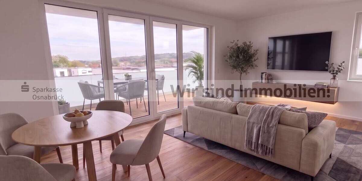 Etagenwohnung Osnabrück Gretesch - 4 Zimmer, 105 m&sup2;, 446.500&euro; | Angebot:27278098
