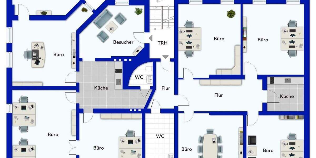 Gewerbeobjekt Schwedt Zentrum - 2 Zimmer, 850.000&euro; | Angebot:25801835