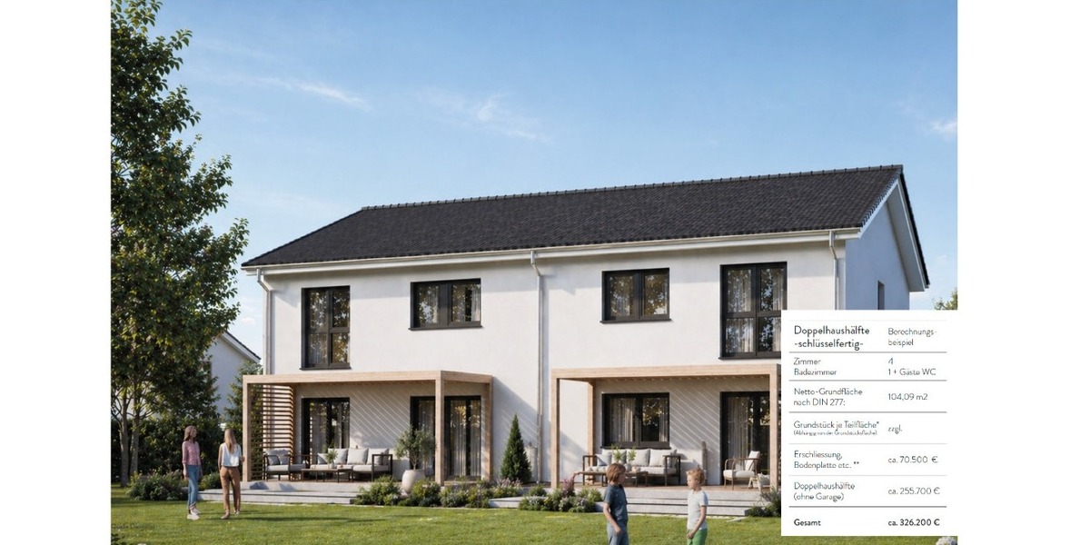 Teilbares Baugrundstück für 2 Einfamilienhäuser oder 2 Doppelhäuser - Grundstück Gerolzhofen | Angebot:26439173