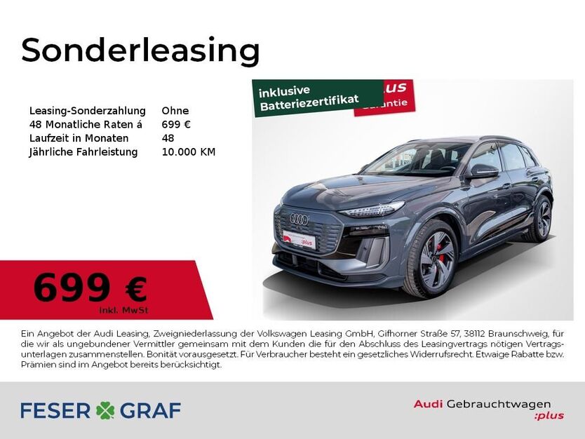 Audi Q6 e-tron 17.250 km 65.990 € Magdeburg 39126
