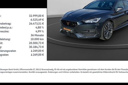 Cupra Leon 24.322 km 32.999 € Leinefelde-Worbis/DE 37327