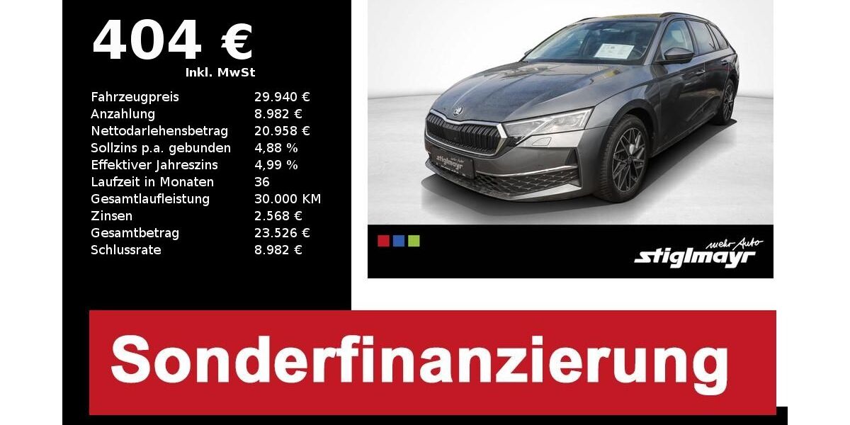 Skoda Octavia 11.096 km 29.940 &euro; Hilpoltstein 91161