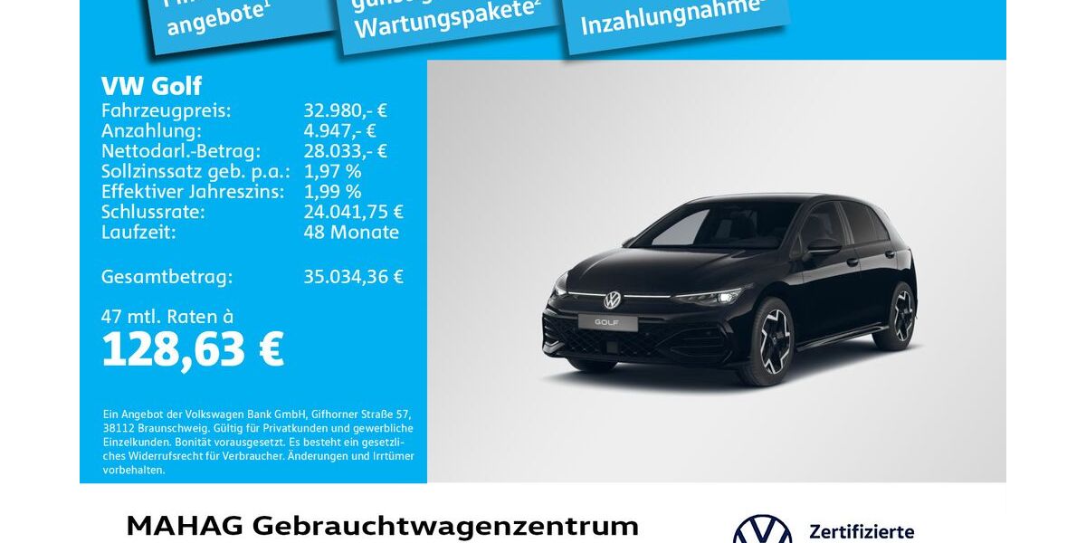 VW Golf 9.001 km 31.781 &euro; München 80935