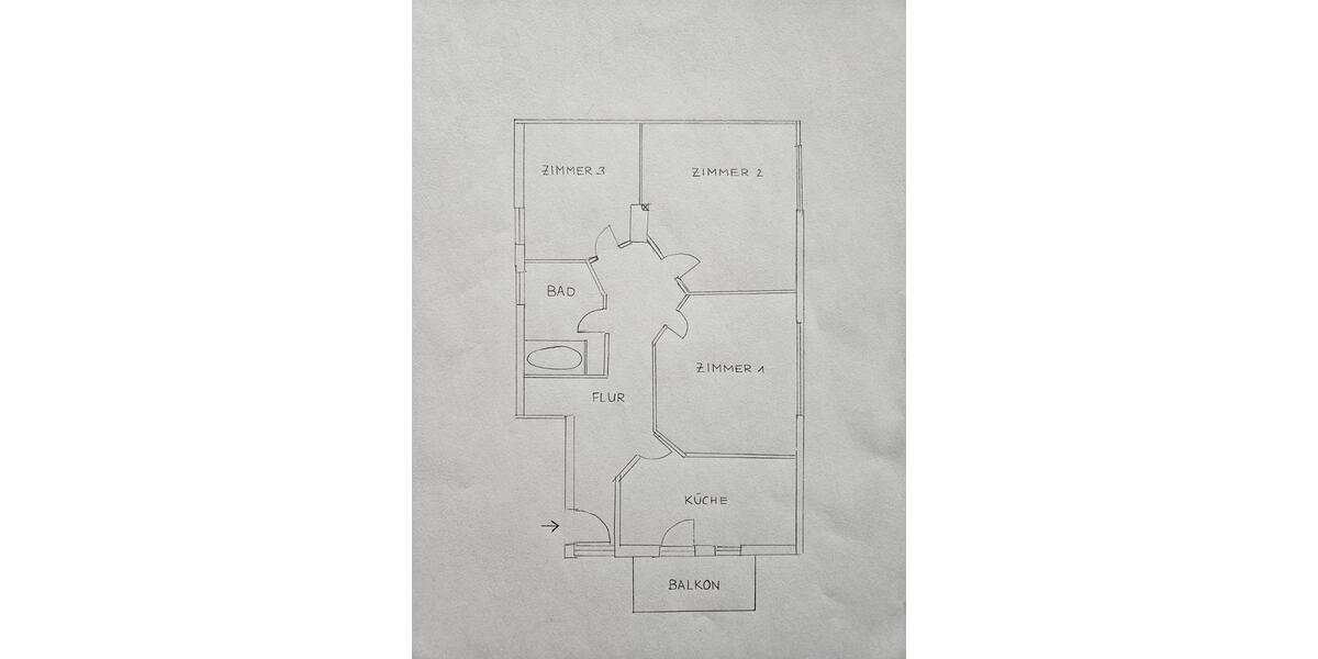 Dachgeschoßwohnung Regenstauf - 3 Zimmer, 92 m&sup2;, 900&euro; | Angebot:25759669