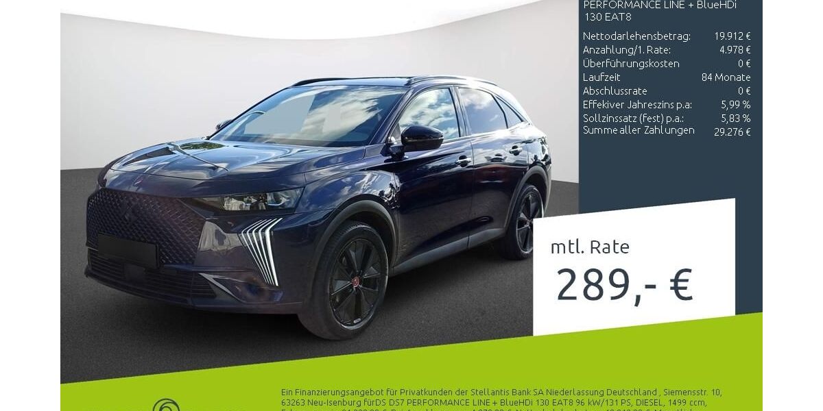 DS Automobiles DS7 (Crossback) 39.256 km 24.890 &euro; Ahaus 48683