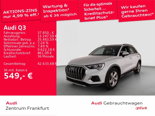 Audi Q3 24.974 km 37.850 &euro; Frankfurt am Main 60314