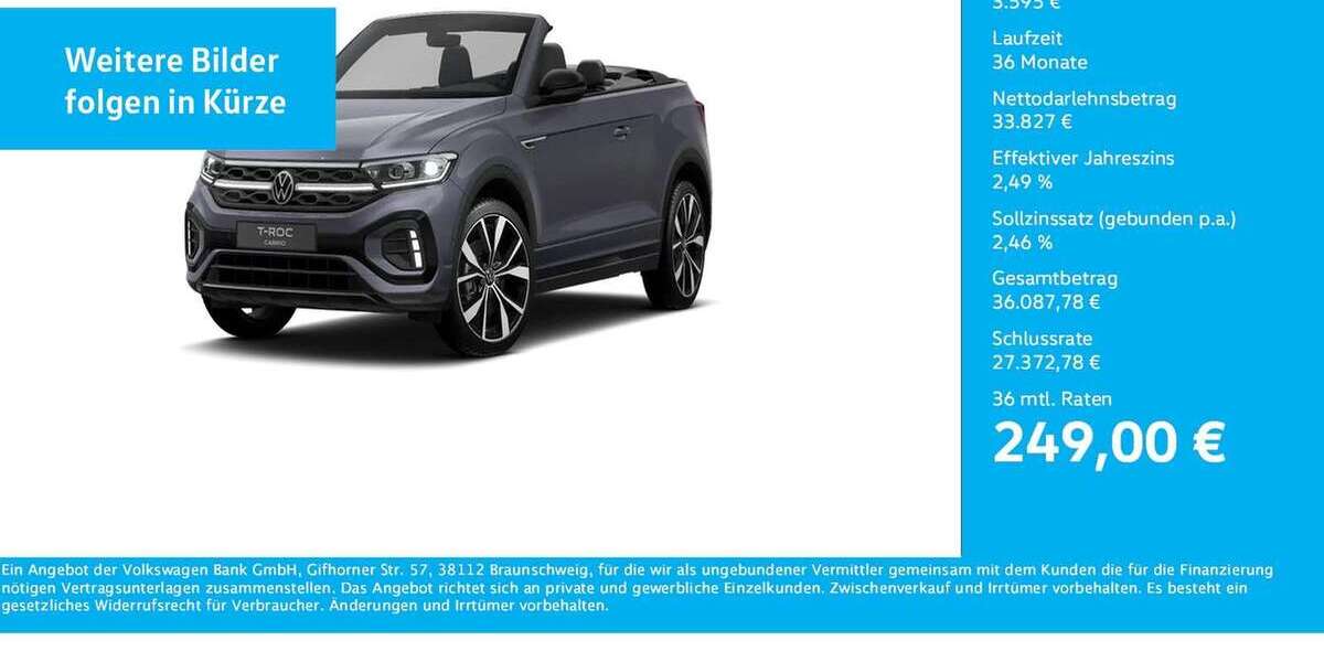 VW T-Roc 8.944 km 37.422 &euro; Bergkamen 59192