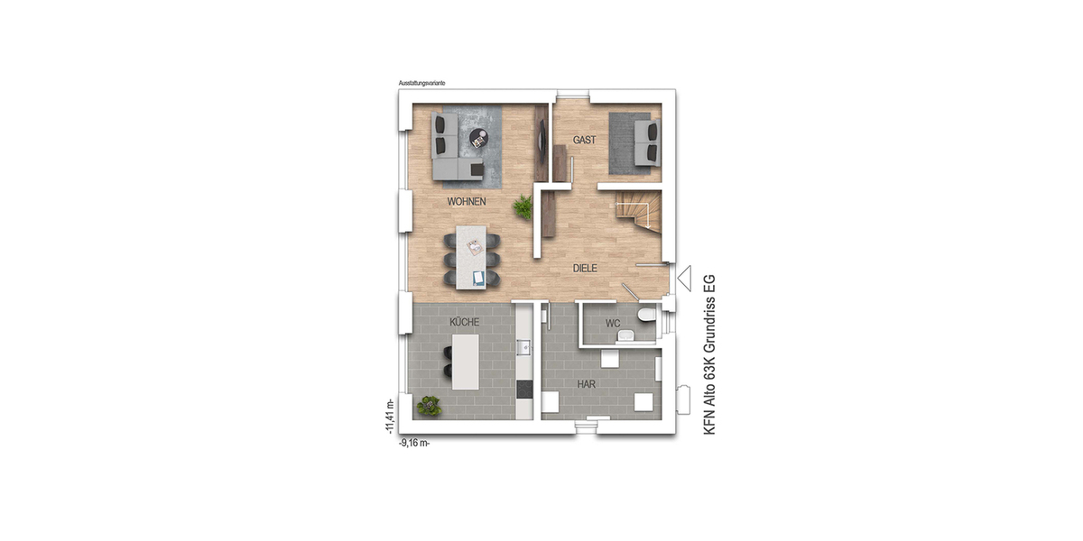 Es gibt sie wieder, die KfW Förderung für nachhaltiges Bauen ! Haus inkl. Grundstück - Hausbau / Musterhaus Klappholz | Angebot:14523942