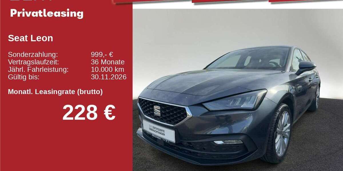 Seat Leon 11.483 km 27.390 &euro; Neu-Ulm 89231