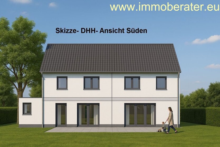 Nähe Schrobenhausen Grundst. für DHH -Fläche 450 m² Anbau an bereits bewohntes DH geplant kurzfr. Bebauung möglich, da ortsüblich erschlossen! zimmer
