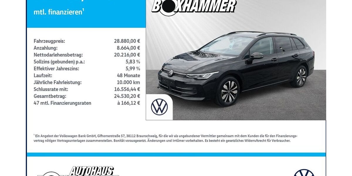 VW Golf 6.470 km 28.880 &euro; Bad Aibling 83043