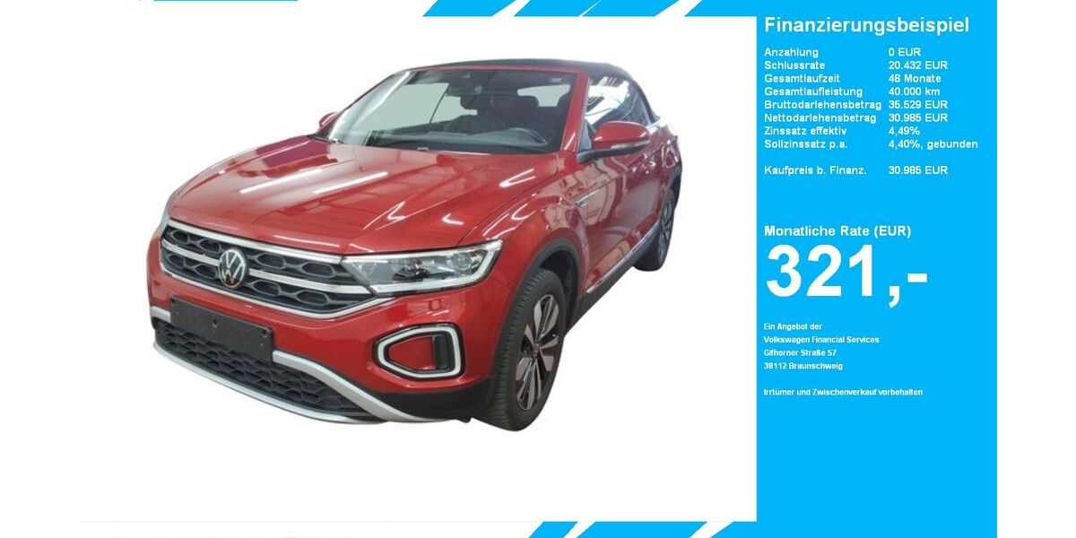 VW T-Roc 14.066 km 30.985 &euro; Gütersloh 33334