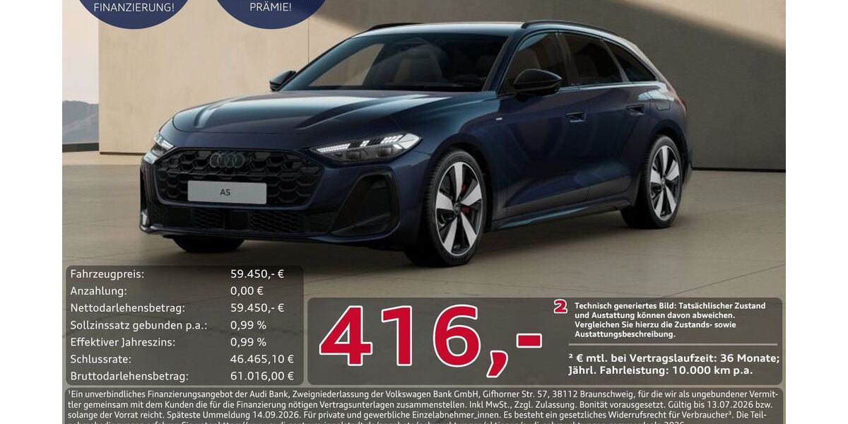 Audi A5 5.167 km 59.450 &euro; Ingolstadt 85057