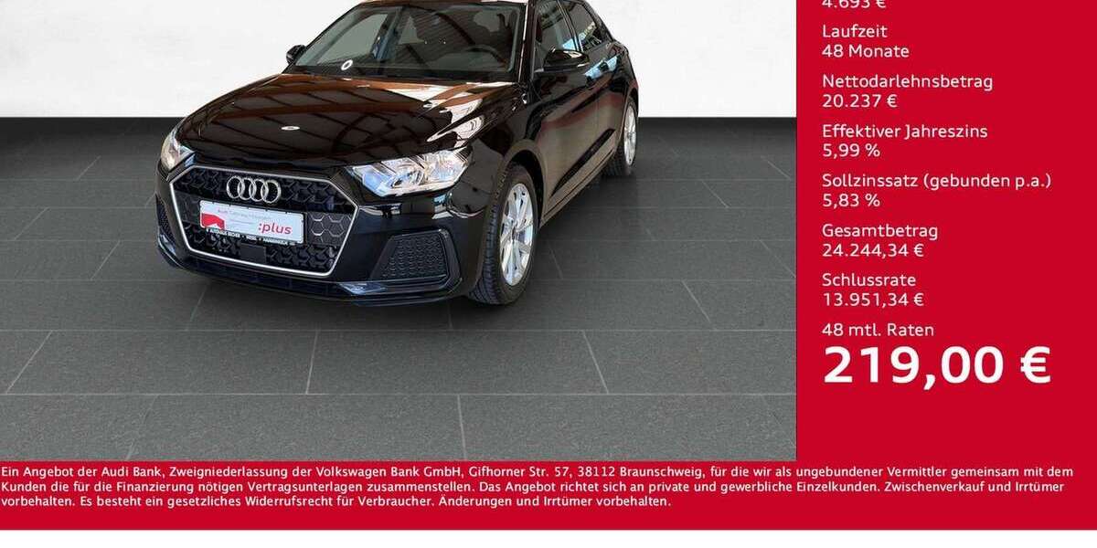 Audi A1 2.858 km 24.930 &euro; Wesel 46485