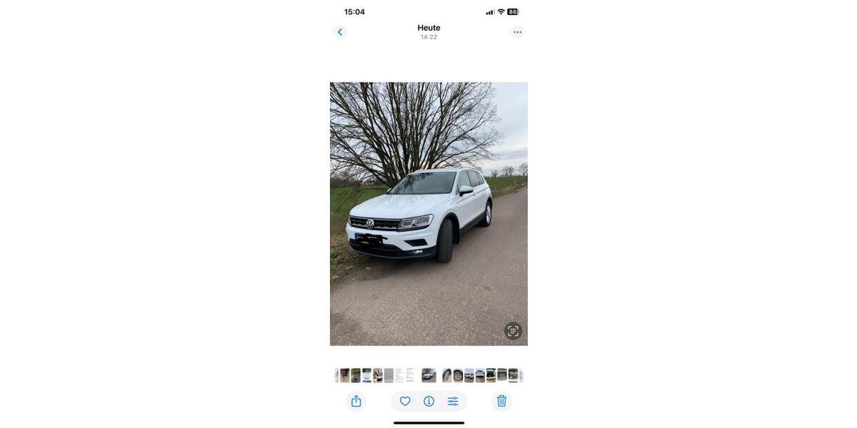 VW Tiguan 80.005 km 25.500 &euro; Lutherstadt Wittenberg 06887
