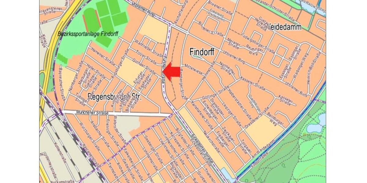 Etagenwohnung Bremen Findorff - 2 Zimmer, 60 m&sup2;, 257.000&euro; | Angebot:26232379