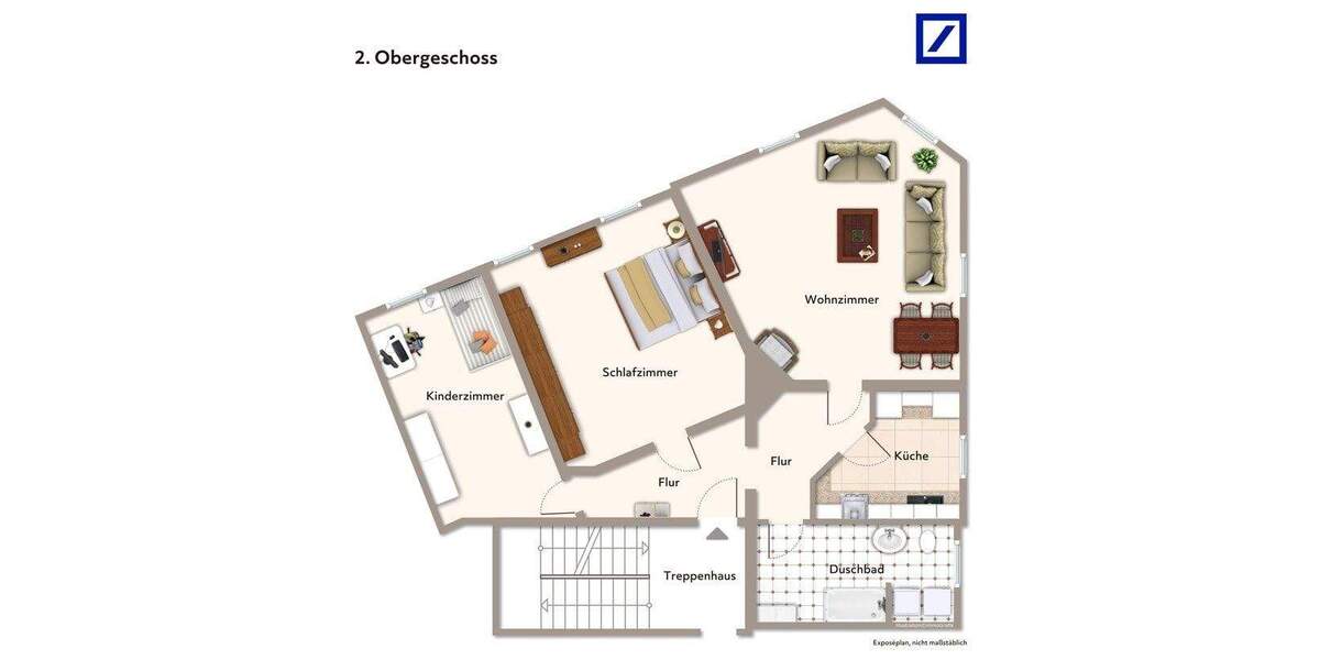 Etagenwohnung Brandenburg Dom - 3 Zimmer, 97 m&sup2;, 199.000&euro; | Angebot:24859571