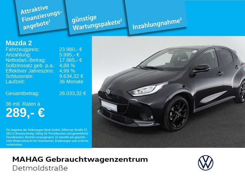 Mazda 2 2.493 km 23.980 € München 80935