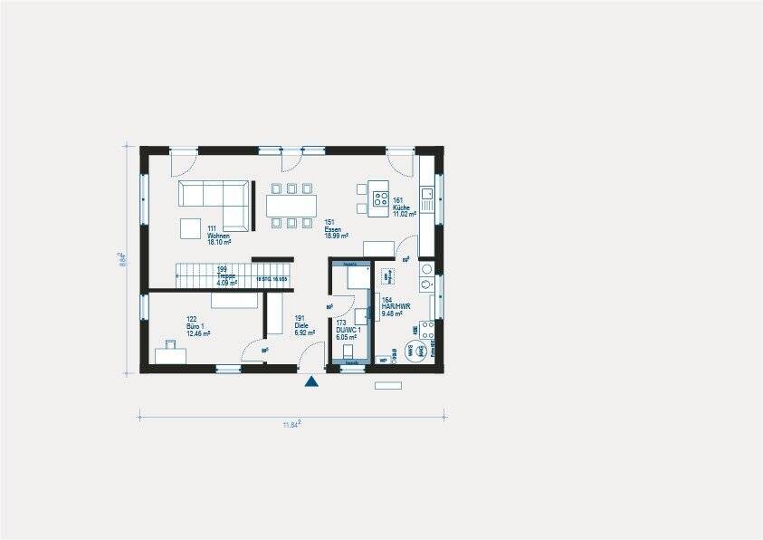 Einfamilienhaus Gornau / Erzgeb. Gornau - 5 Zimmer, 173 m&sup2;, 289.119&euro; | Angebot:26886901