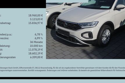 VW T-Roc 33.721 km 18.959 &euro; Schwarzenfeld 92521