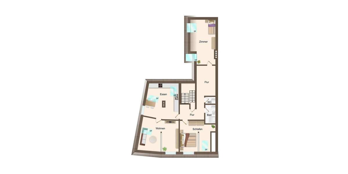 Etagenwohnung Erfurt Andreasvorstadt - 1 Zimmer, 497 m&sup2;, 900.000&euro; | Angebot:25745784