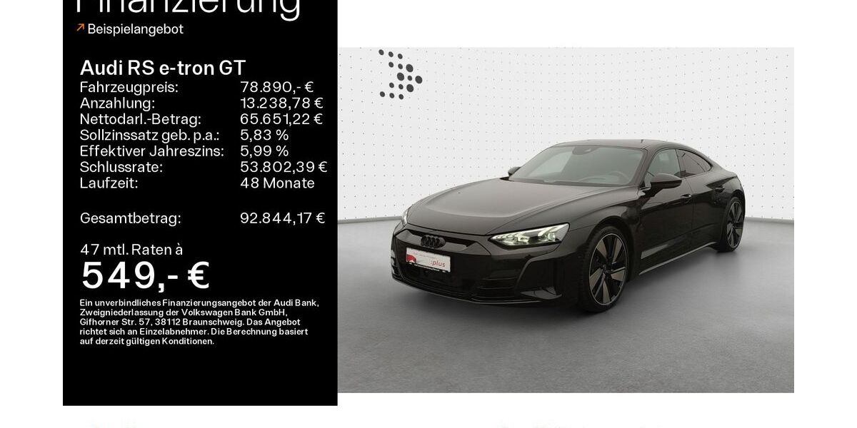 Audi RS e-tron GT 22.593 km 72.890 &euro; Oberursel 61440