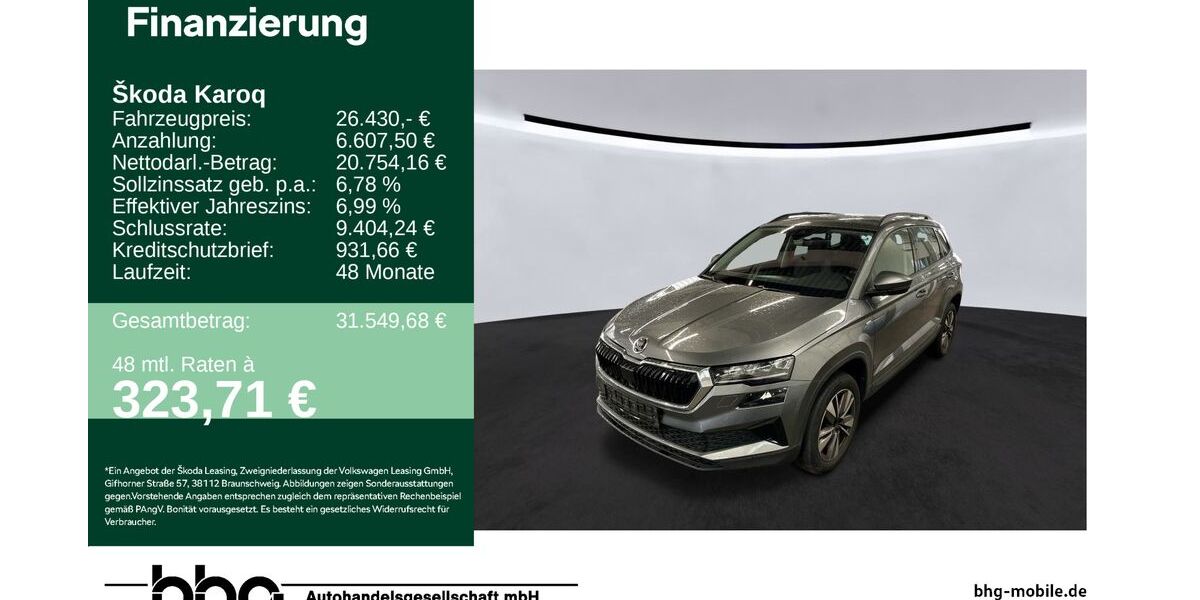 Skoda Karoq 79.744 km 25.960 &euro; Freudenstadt 72250