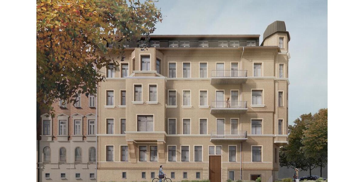 Erdgeschoßwohnung Leipzig Ost - 3 Zimmer, 93 m&sup2;, 1.202&euro; | Angebot:25540944