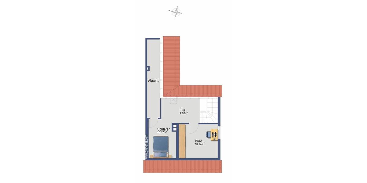 Doppelhaushälfte Schleswig - 3 Zimmer, 71 m&sup2;, 235.000&euro; | Angebot:26439338
