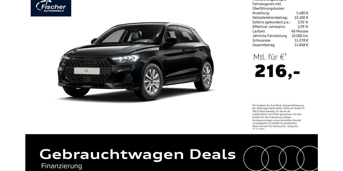 Audi A1 9.223 km 27.980 &euro; Neumarkt 92318