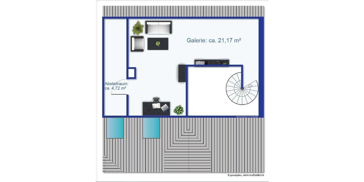 Maisonettenwohnung Kiel Gaarden-Ost - 2 Zimmer, 59 m&sup2;, 700&euro; | Angebot:26374311
