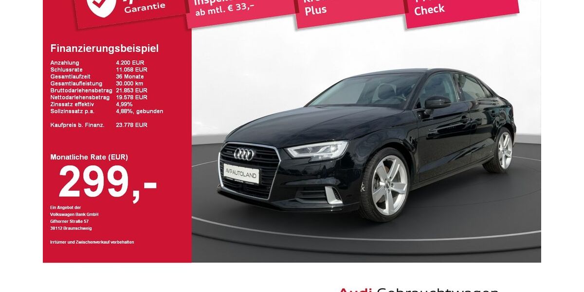 Audi A3 66.112 km 21.490 € Regen 94209