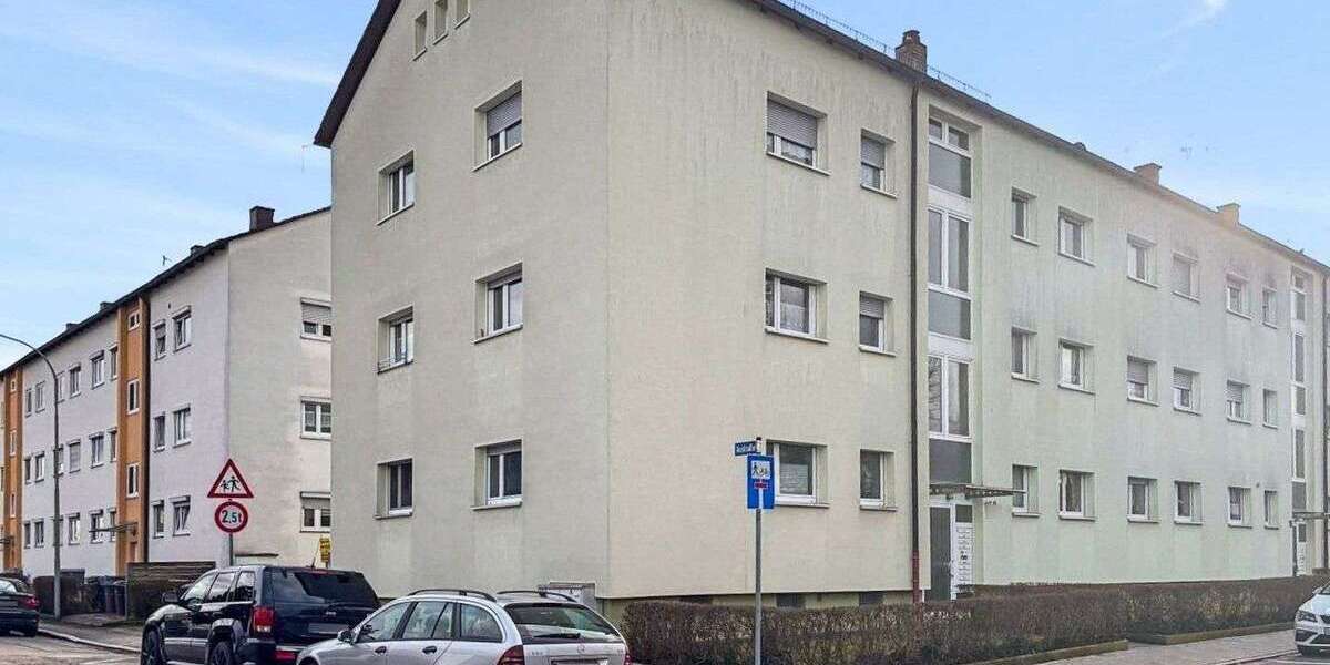 Etagenwohnung Schwabach - 2 Zimmer, 37 m&sup2;, 120.000&euro; | Angebot:25349594