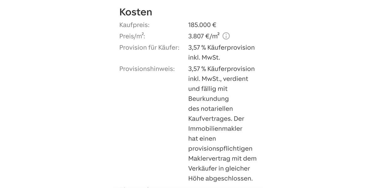 Erdgeschoßwohnung Calw - 2 Zimmer, 49 m&sup2;, 185.000&euro; | Angebot:25611779