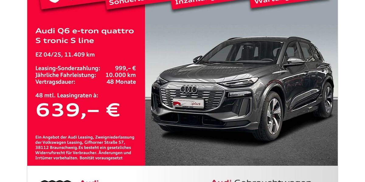 Audi Q6 e-tron 11.409 km 64.750 &euro; Bremen 28207