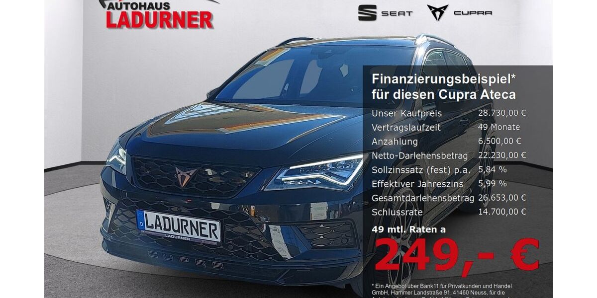 Cupra Ateca 73.450 km 28.730 &euro; Villingen-Schwenningen 78052