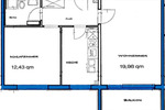 Etagenwohnung Lüneburg Kaltenmoor - 2 Zimmer, 52 m&sup2;, 525&euro; | Angebot:26544312