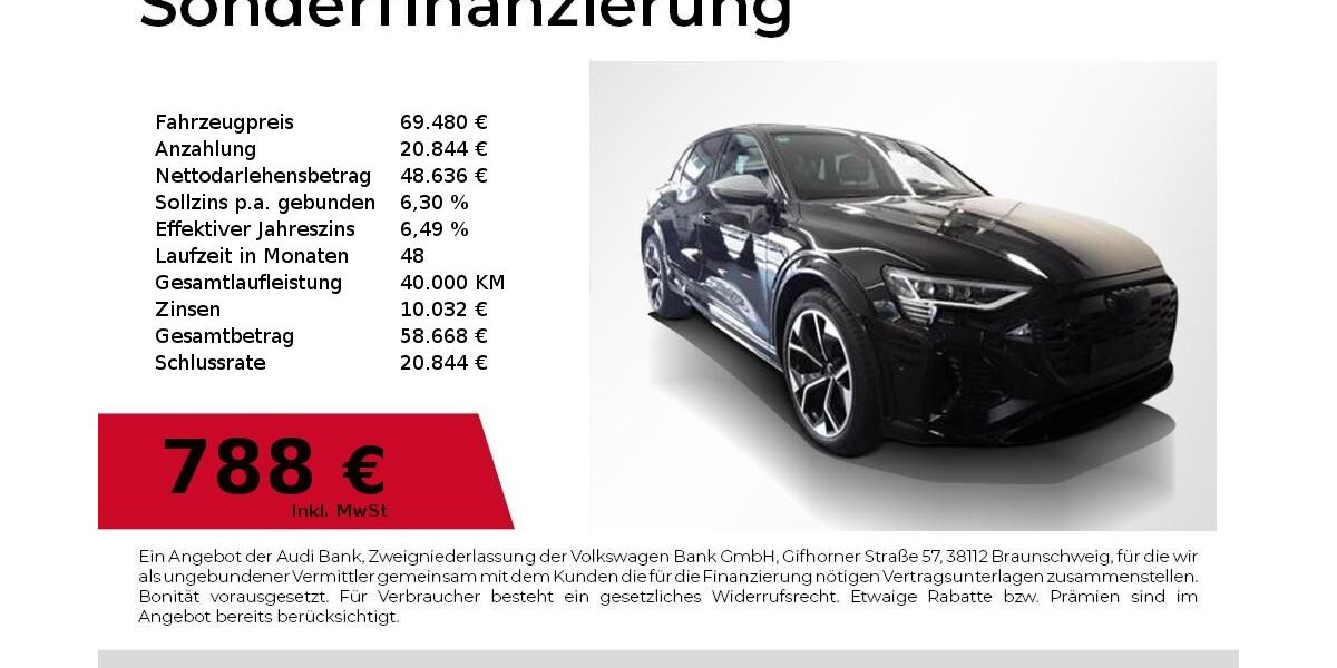 Audi SQ8 e-tron 29.300 km 69.480 &euro; Nürnberg 90411