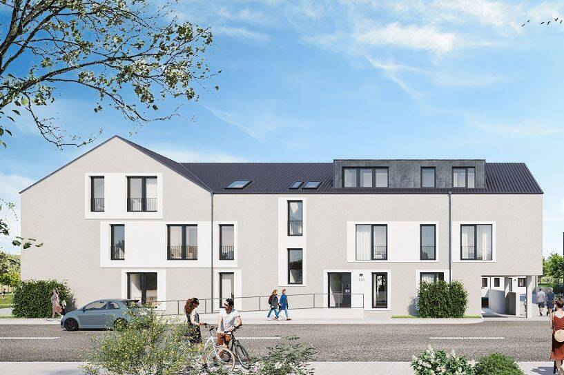 NEUBAU . 3 Zi- Erdgeschosswohnung mit ca. 88 m² . barrierefreier Zugang . Wohnen im Rodehof . Aufzug . Tageslichtbad . uvm. 3 zimmer