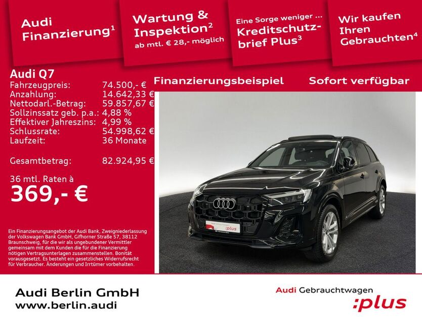 Audi Q7 28.000 km 74.000 € Berlin 10587