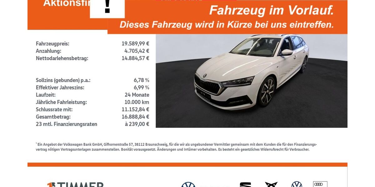 Skoda Octavia 110.604 km 19.590 &euro; Meppen 49716
