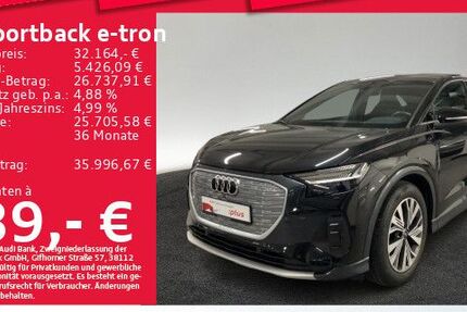 Audi Q4 e-tron 48.254 km 31.445 &euro; München 81825