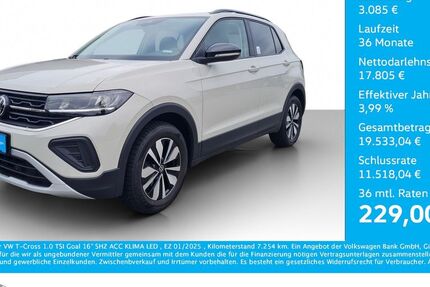 VW T-Cross 7.254 km 20.890 € Bernsdorf 09337