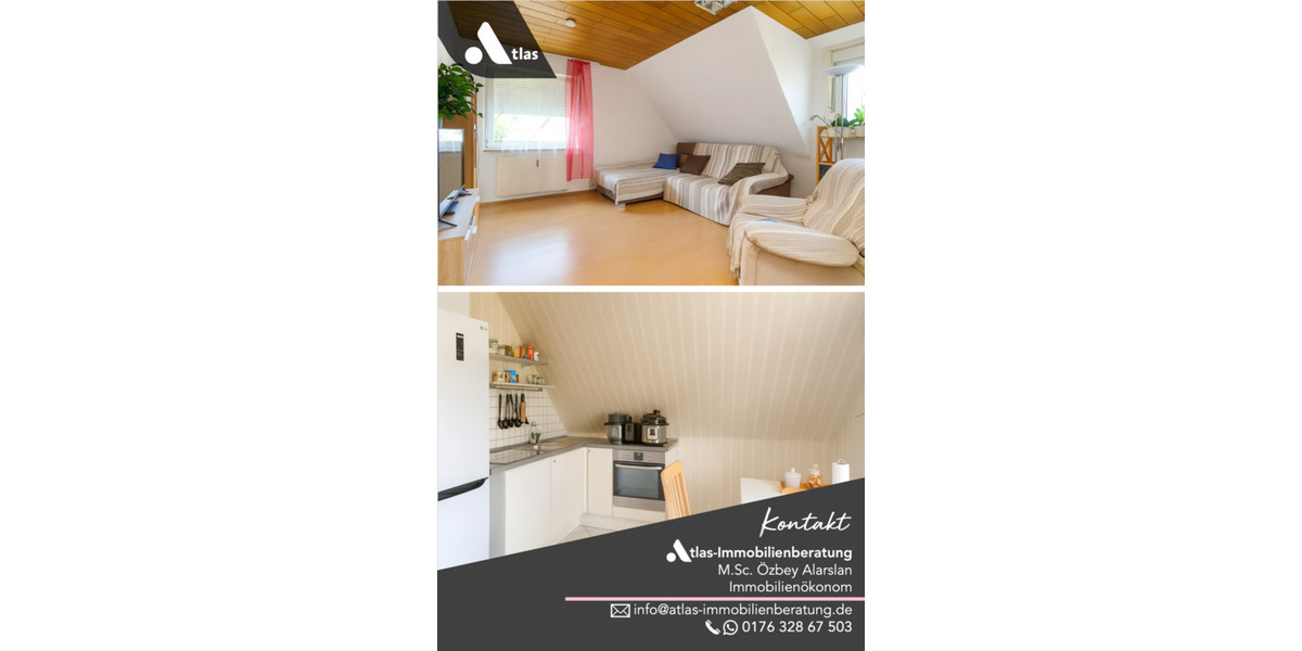 Dachgeschoßwohnung Garbsen - 3 Zimmer, 75 m&sup2;, 695&euro; | Angebot:25538689