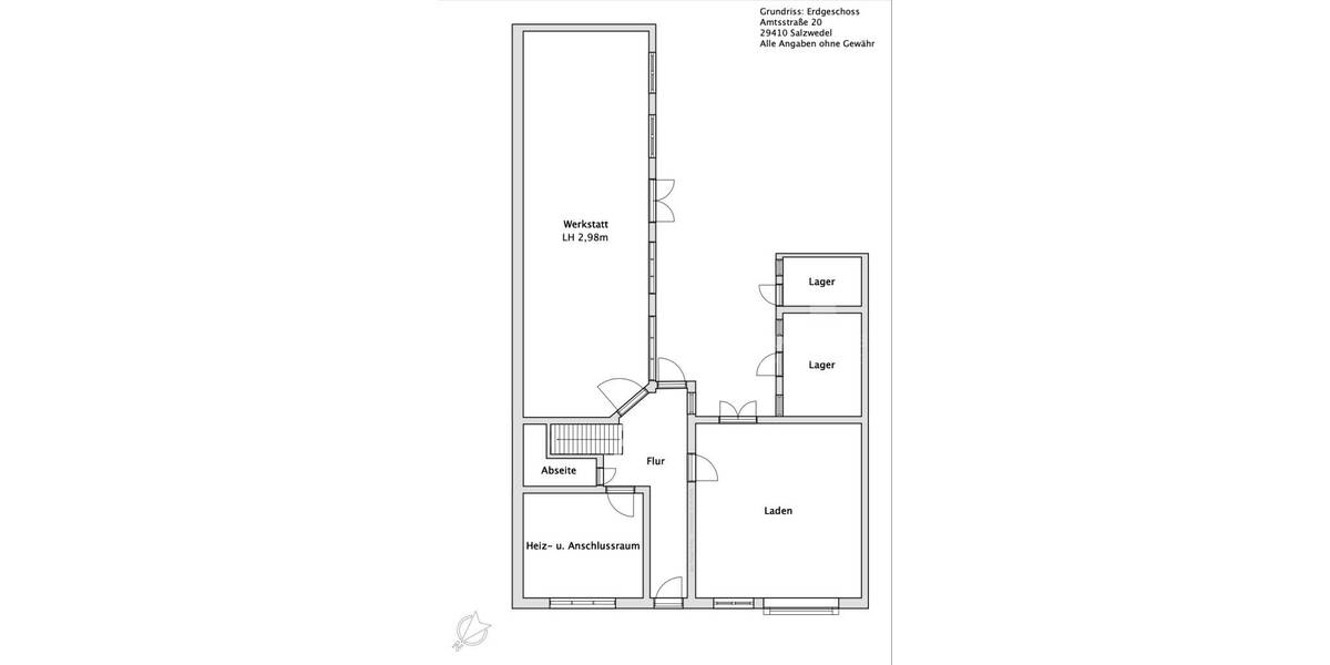 Einfamilienhaus Salzwedel - 9 Zimmer, 151 m&sup2;, 139.000&euro; | Angebot:25987010