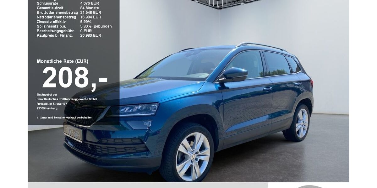Skoda Karoq 99.987 km 19.970 &euro; Stendal 39576